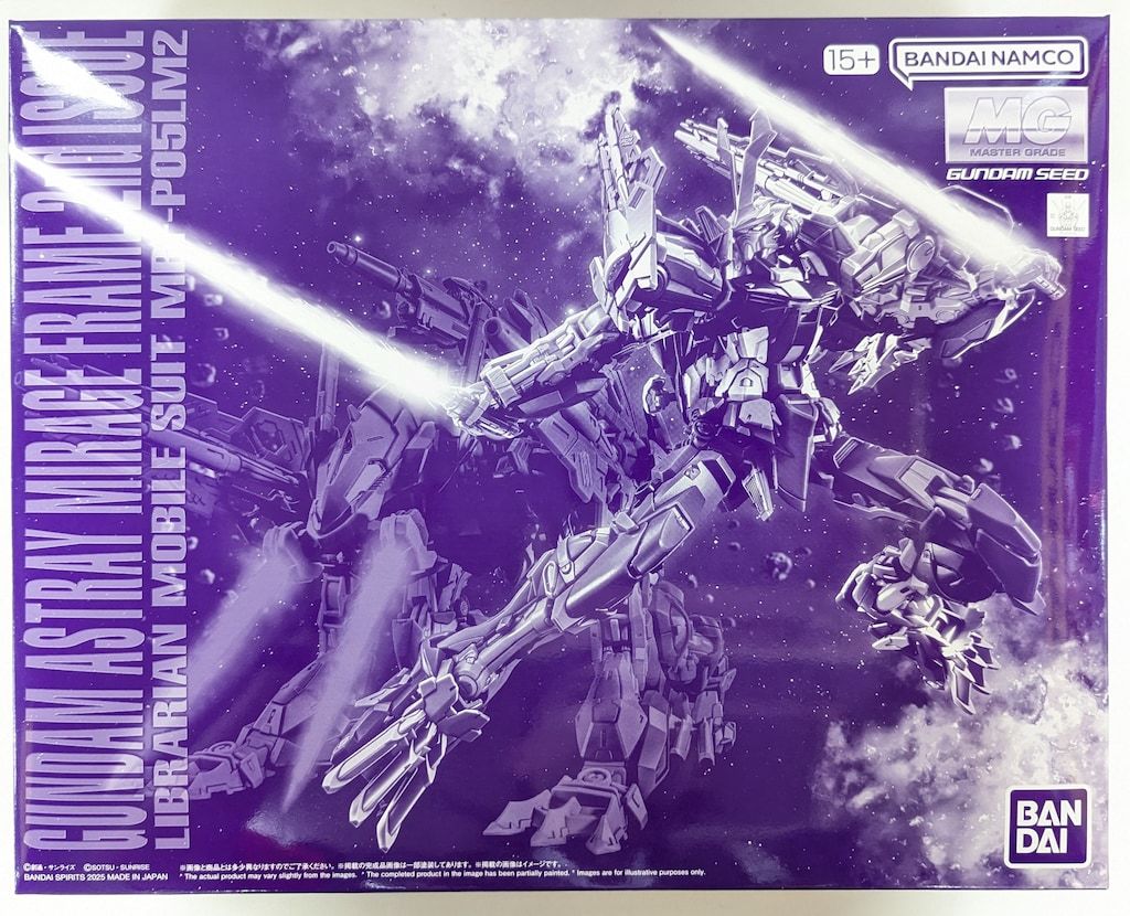 BANDAI SPIRITS MG ガンダムアストレイミラージュフレーム セカンド