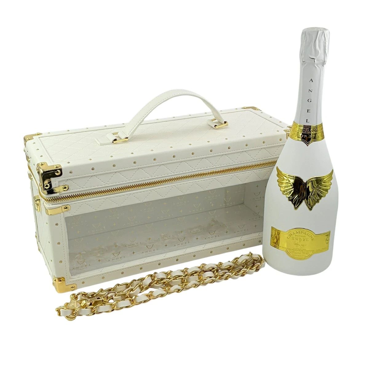 ［新品.未開封］エンジェル シャンパン ロゼ ホワイト NV ANGEL CHAMPAGNE NV Brut Rose White - ANGEL CHAMPAGNE