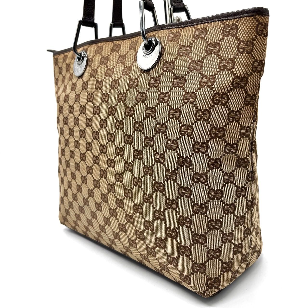 Gucci GGパターン トートバッグ ブラウン GUCCI グッチGGパターン トートバッグ ブラウン