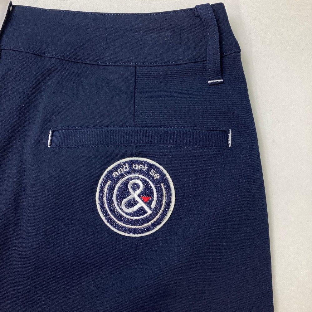 サイズ：M AND PER SE アンパスィ スカート ネイビー系 [240101515668