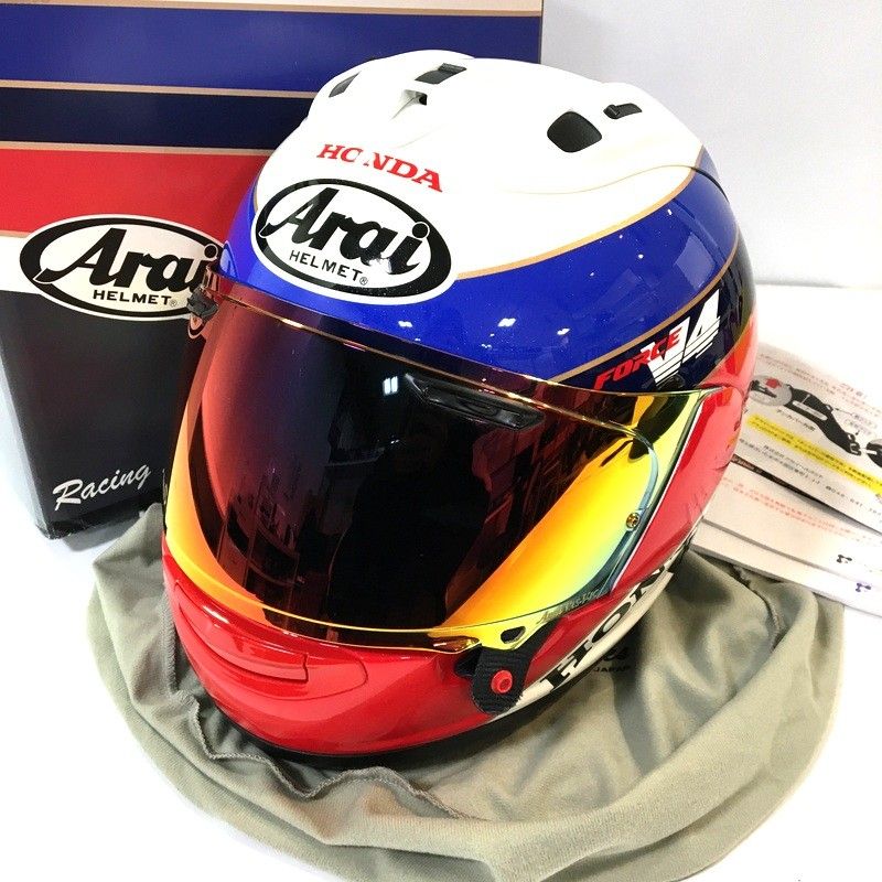 Arai アライ HONDA ホンダ RX-7X RC30 フルフェイスヘルメット 除菌消