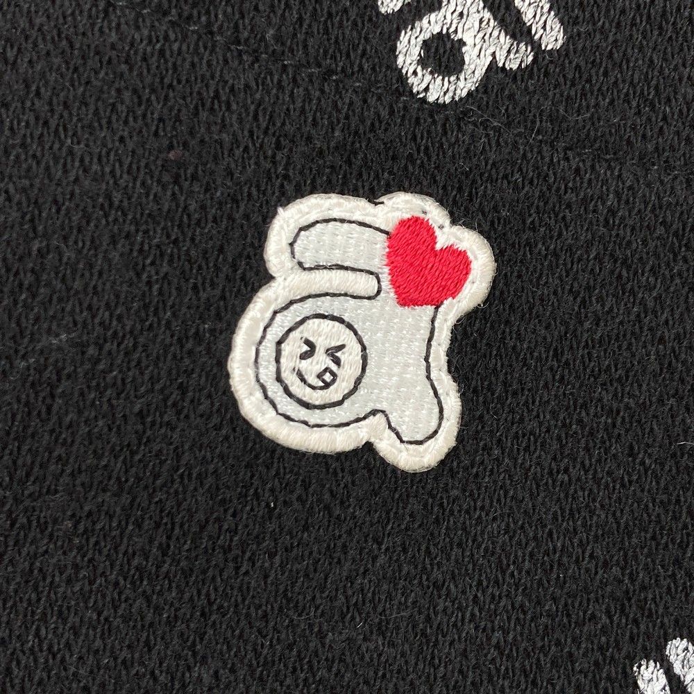 サイズ：36 ARCHIVIO アルチビオ 裏地付 ウール混 スカート ロゴ 総柄