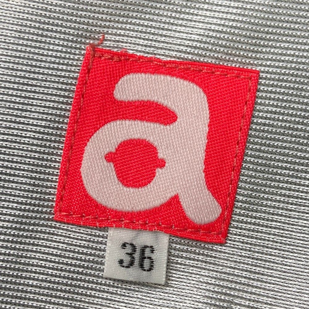 サイズ：36 ARCHIVIO アルチビオ 裏地付 ウール混 スカート ロゴ 総柄