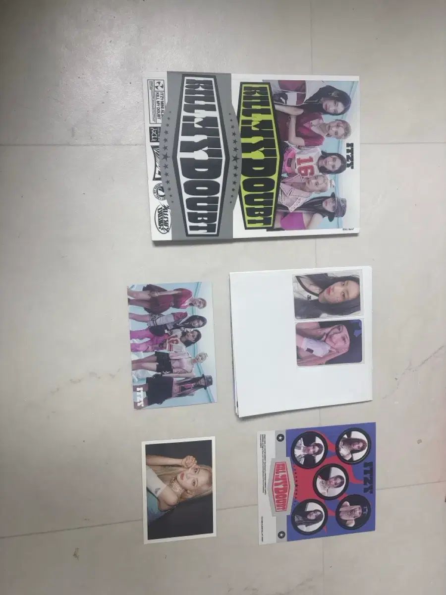 ITZY Kill My Doubt アルバム トレカ kill my doubt チェリョン ①の