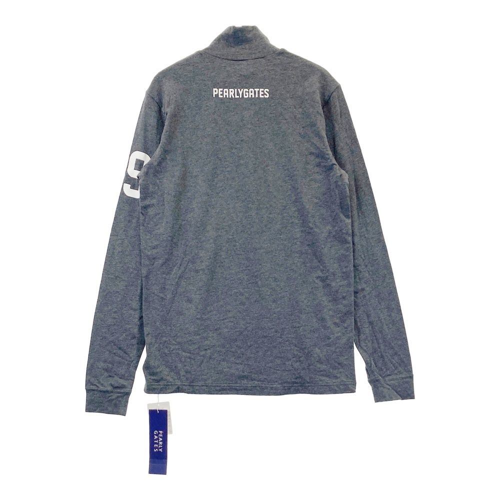 PEARLY GATES 長袖シャツ サイズ5 グレー サイズ：5 PEARLY GATES パーリーゲイツ ハイネック 長袖Tシャツ