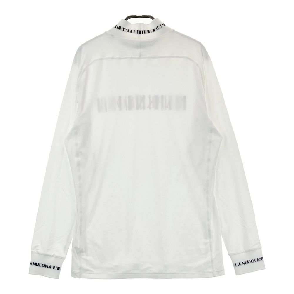 サイズ：48 MARK&LONA マークアンドロナ モックネック長袖Tシャツ