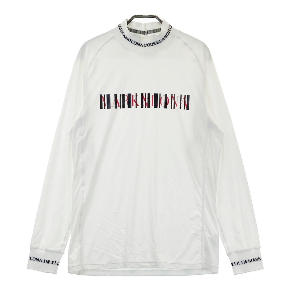 サイズ：48 MARK&LONA マークアンドロナ モックネック長袖Tシャツ