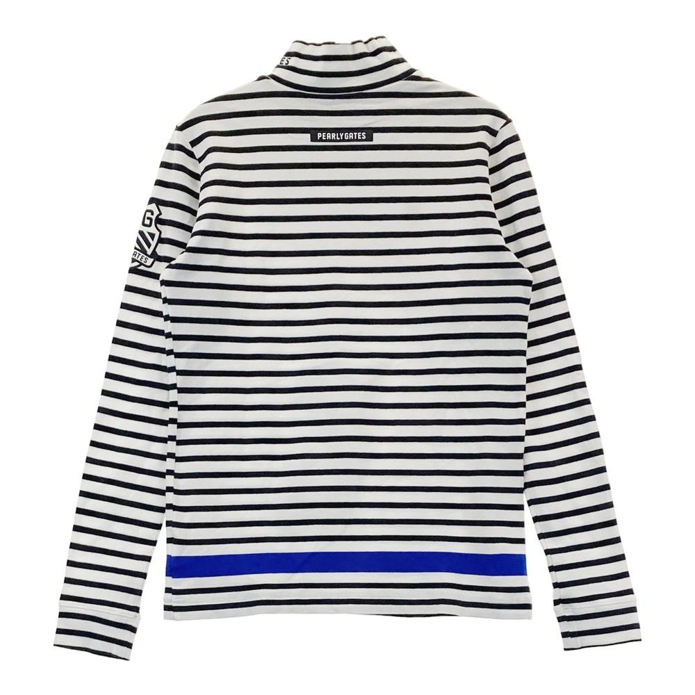 サイズ：0 PEARLY GATES パーリーゲイツ ハイネック 長袖Tシャツ