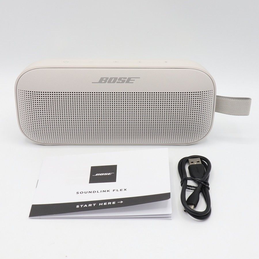 美品】BOSE SoundLink Flex Bluetooth speaker SLink Flex ホワイト