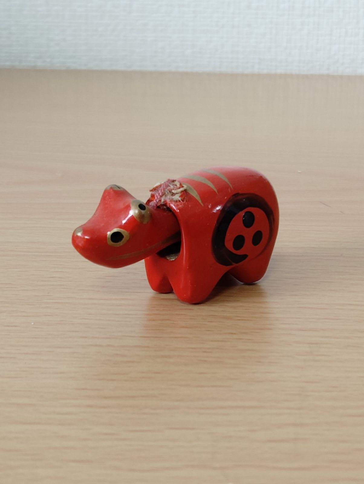 みちのく赤べこ みちのく郷土玩具 共箱付 民芸品 ミニ置物 - メルカリ