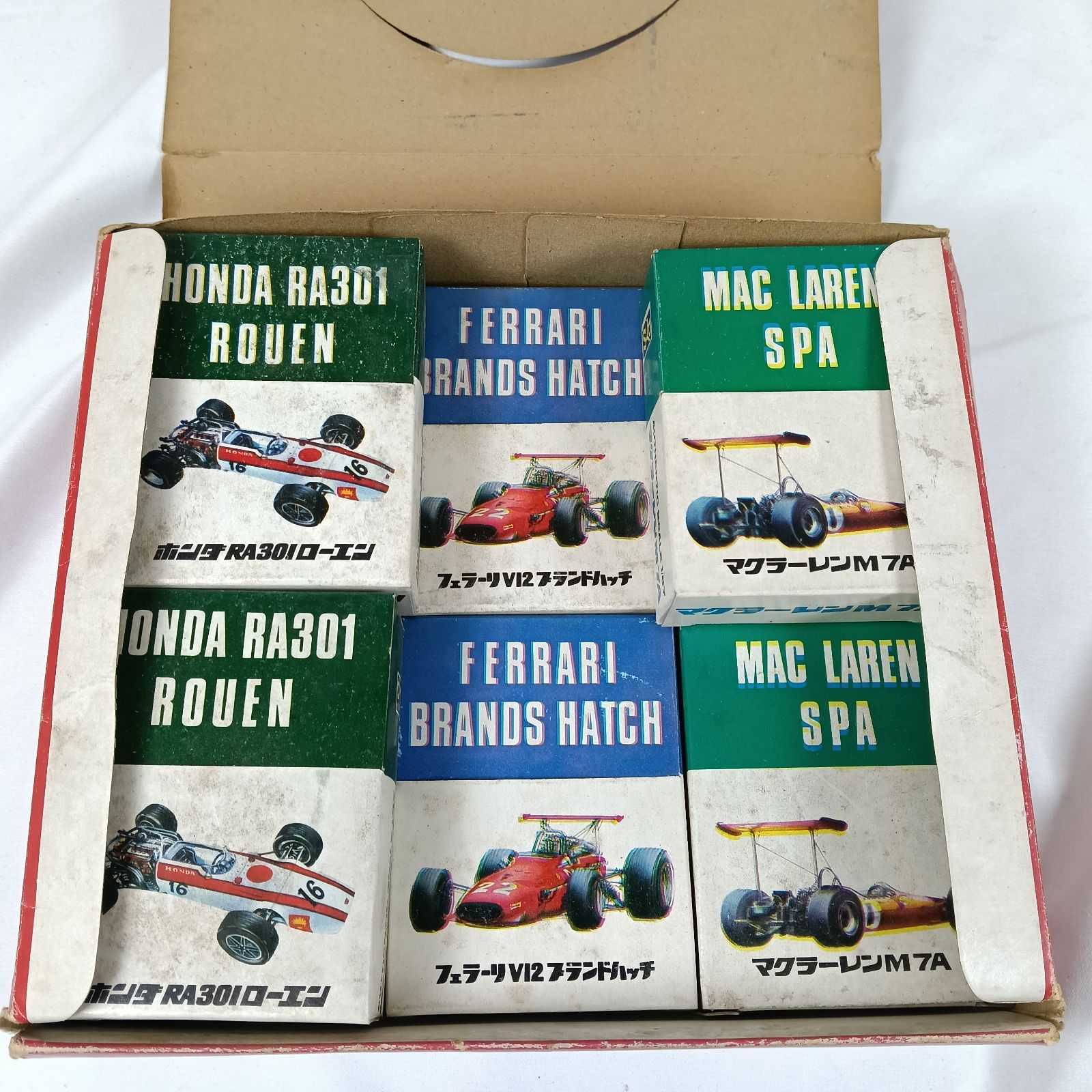 希少 昭和レトロ 童友社 1/87 ミニチュアF1シリーズ 元箱付 当時物