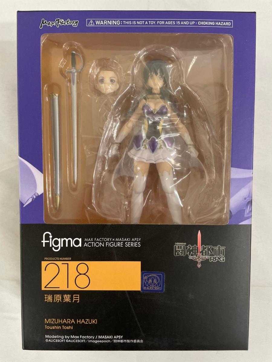未開封】figma 218 闘神都市 瑞原葉月 - メルカリ