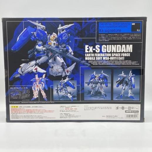 中古】二度貼り・箱イタミ）Ex-Sガンダム METAL ROBOT魂 (Ka signature