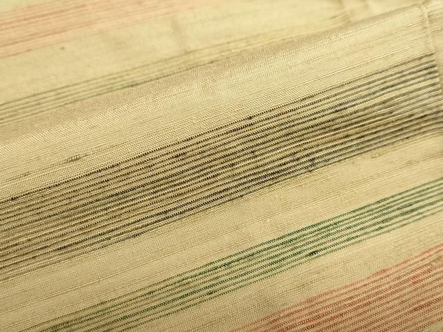 平和屋着物●上質な紬　横段文　松屋扱い　正絹　逸品　DABC3662az 平和屋着物○群上紬 草木染 横段文 正絹 逸品 DABB0931ud - メルカリ