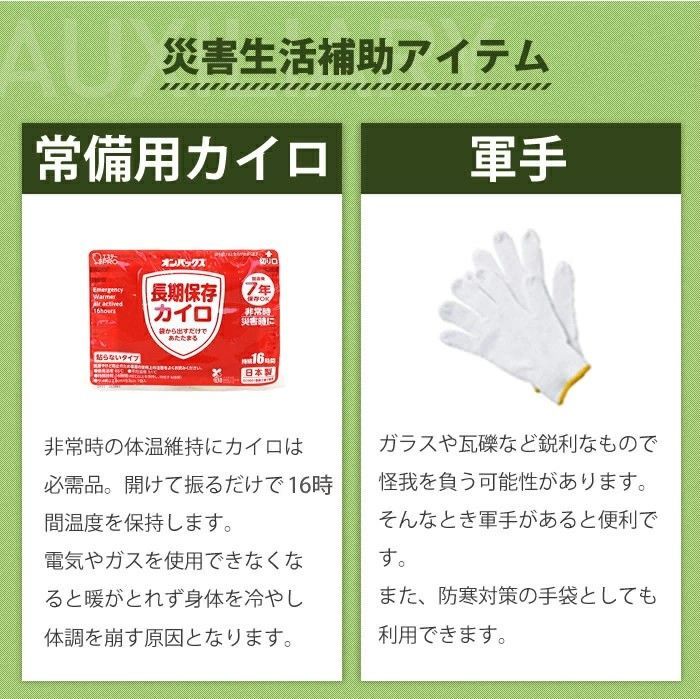  防災セット 1人用 寝袋 付き 26点セット 圧縮袋 集中豪雨 防災グッズ 非常用持出袋 防災リュック 307 リュック 災害対策 防災用品 地震対策 防災トイレ 避難グッズ 家族 避難用品 保存水 307-b 防災レビュー 腰ベルト付き 非常用持ち出しセット 避難生活用品