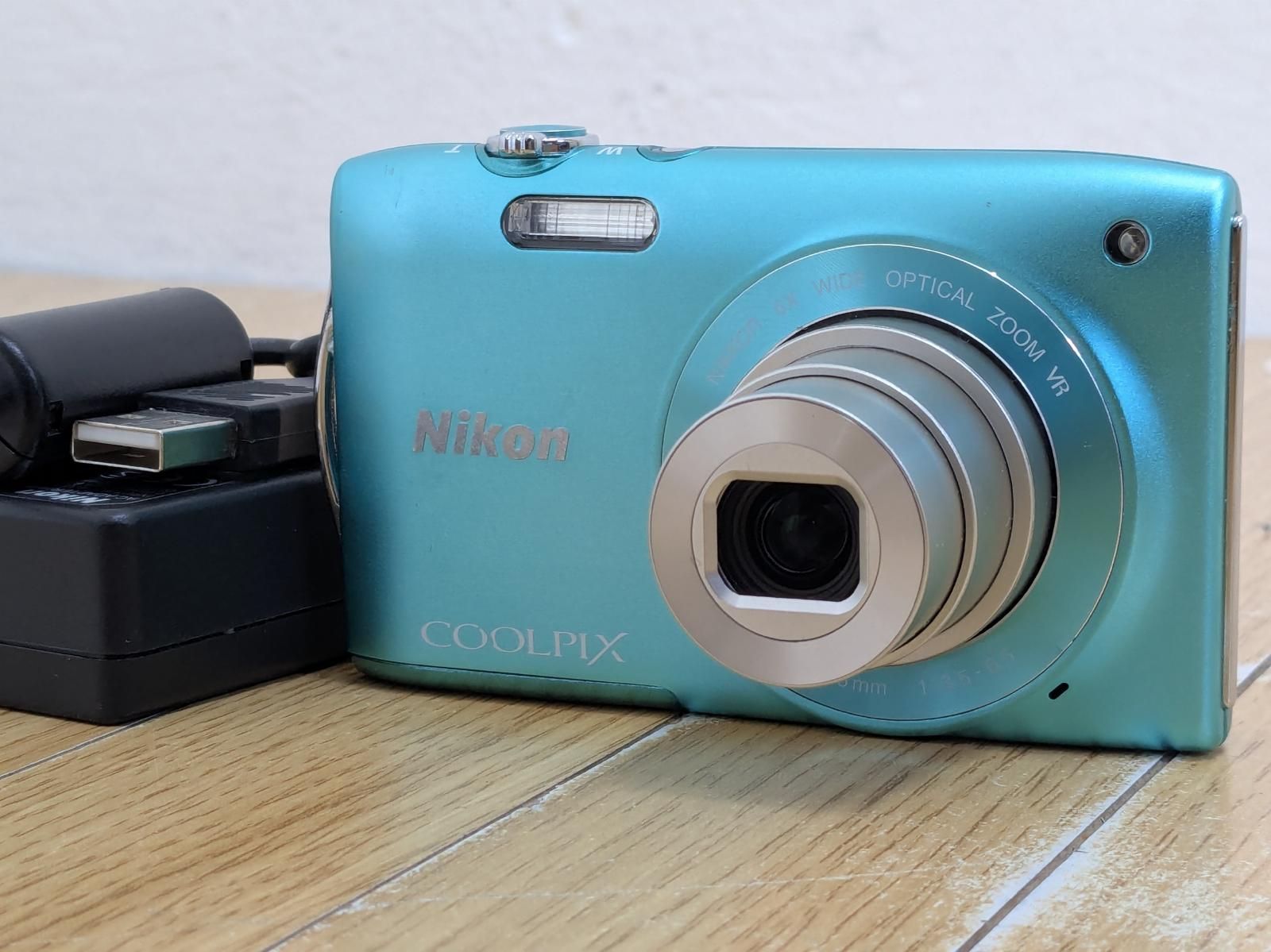 Nikon ニコン COOLPIX S3300 コンパクトデジタルカメラ ミントグリーン