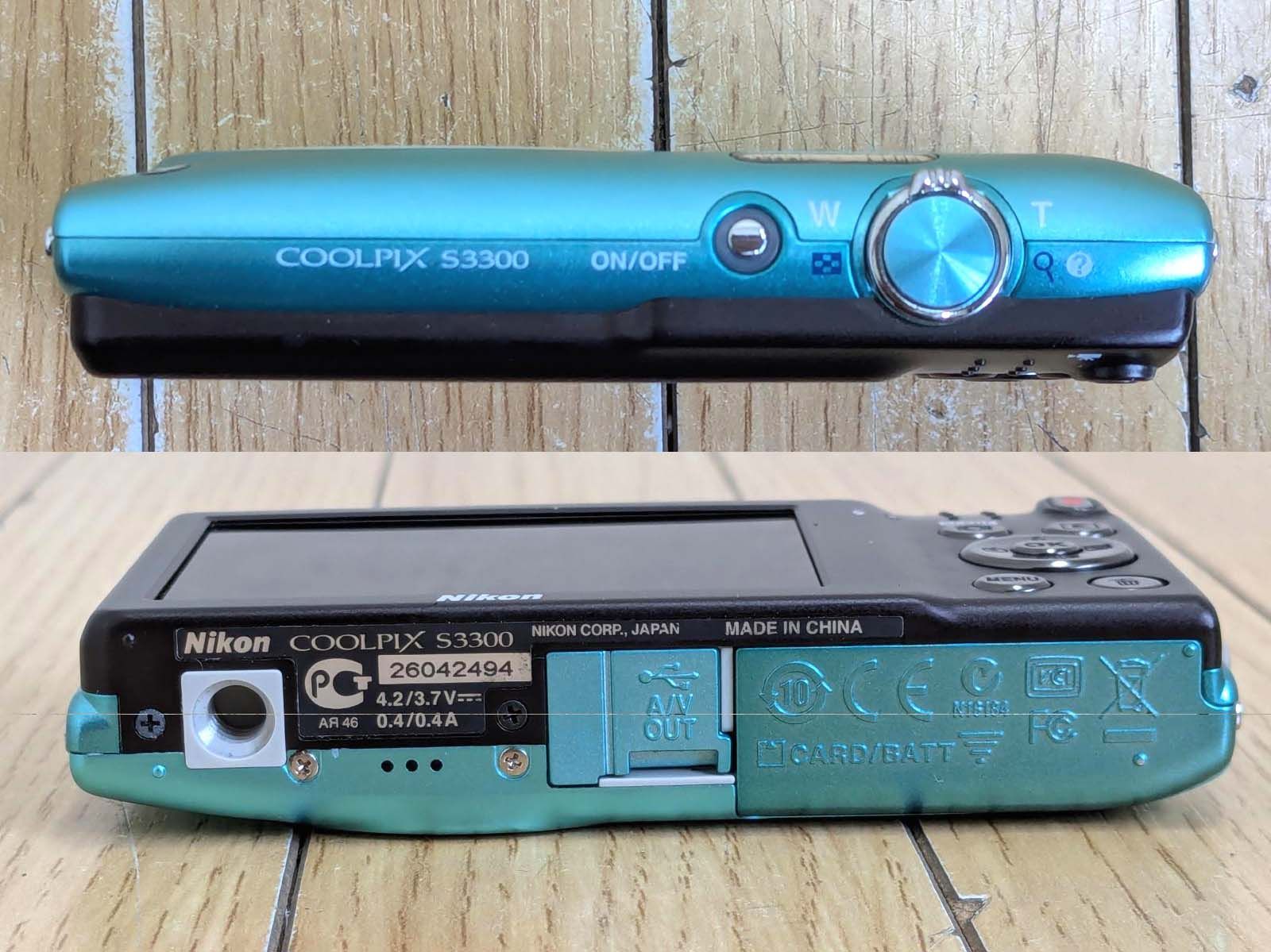 Nikon ニコン COOLPIX S3300 コンパクトデジタルカメラ ミントグリーン