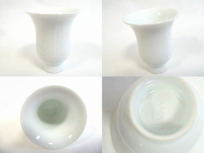 送料無料　時代物 白磁八角盃 酒仙漢詩図 　賀知章（白南京 徳化窯 白高麗）① 送料無料 時代物 白磁八角盃 酒仙漢詩図 賀知章（白南京 徳化窯 白