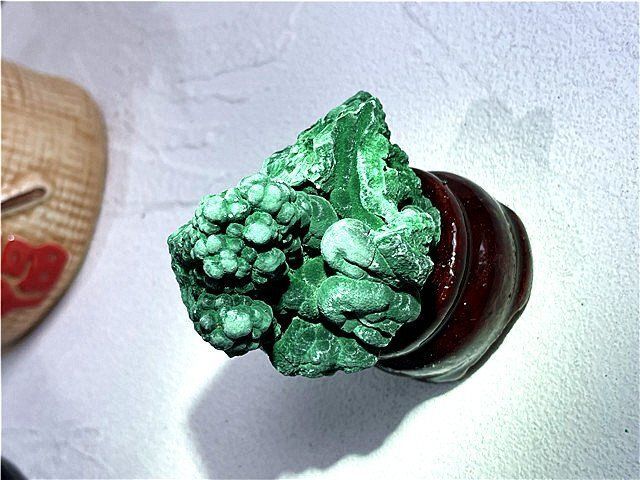 AAA級☆天然マラカイト原石YT7L3/45L09D - メルカリ