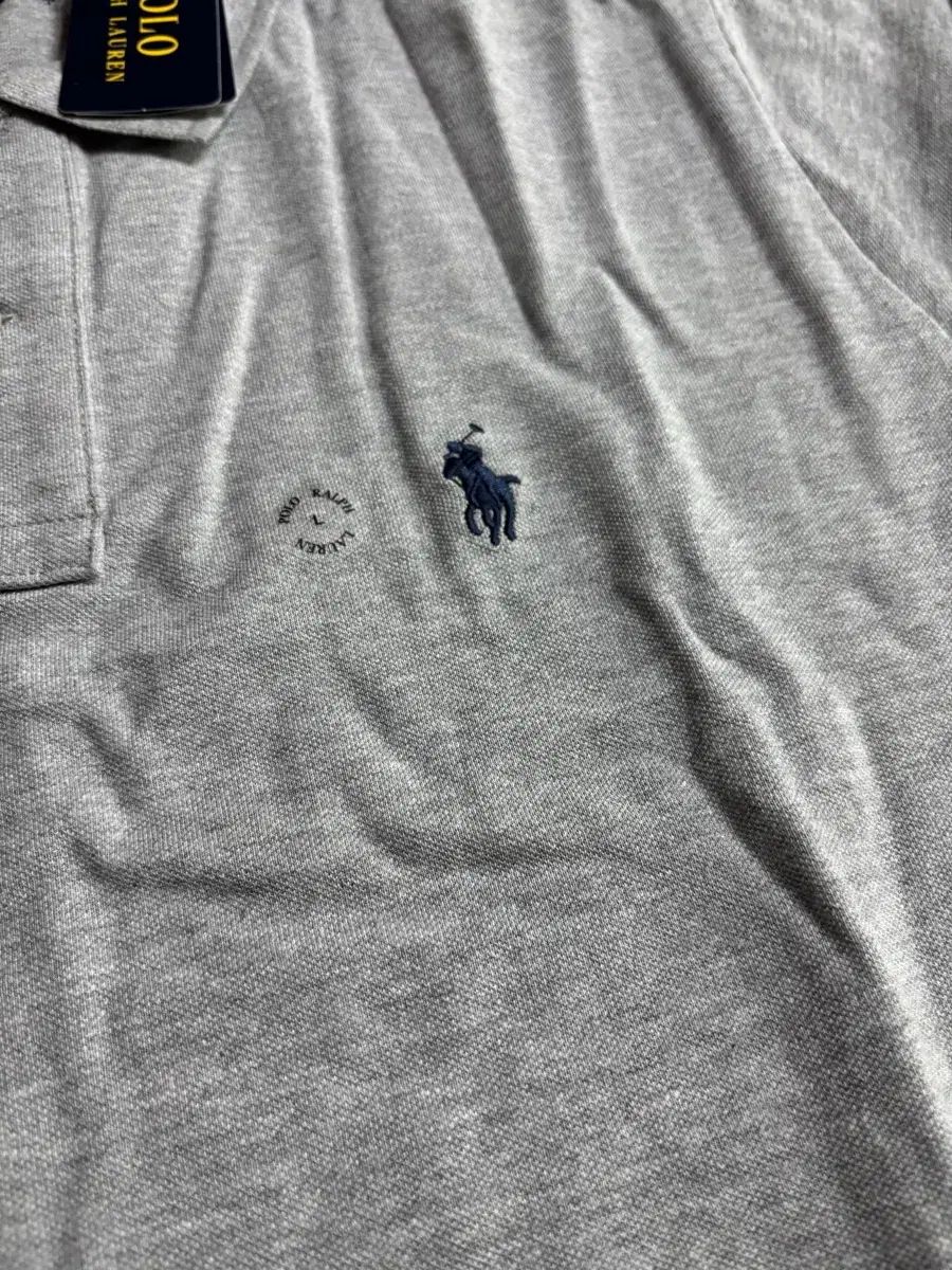 【未使用紙タグ付】POLO RALPH LAUREN ポロシャツ 濃グレー S 未使用紙タグ付】POLO RALPH LAUREN ポロシャツ 濃グレー S Polo Ralph