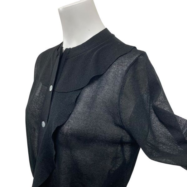 ◇ 未使用 ランバンオンブルー LANVIN en Bleu ショート丈 ニット