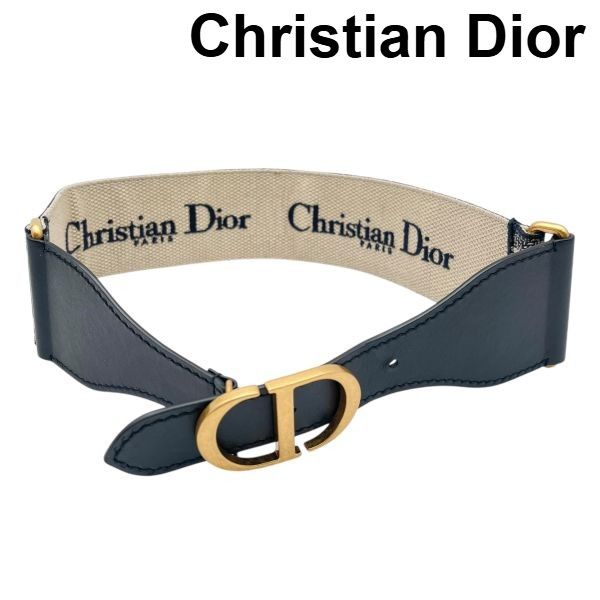 ○ クリスチャンディオール Christian Dior ベルト エンブロイダリー