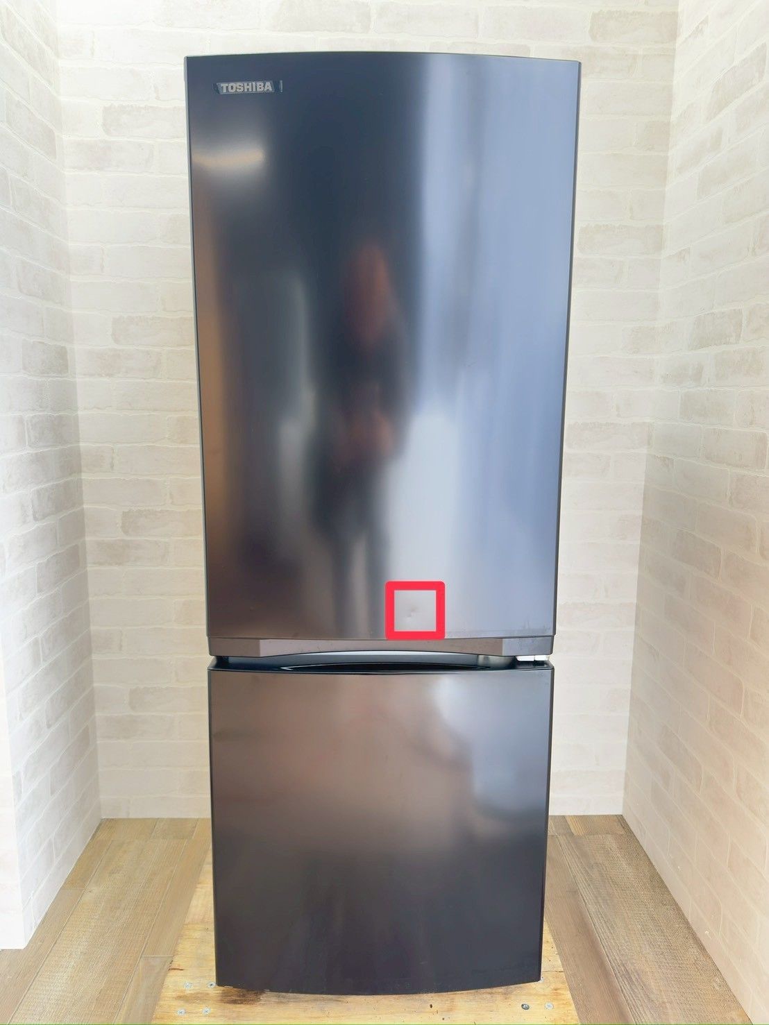 大阪送料無料☆3か月保障付き☆冷蔵庫☆東芝☆2ドア☆2023年☆GR-V15BS