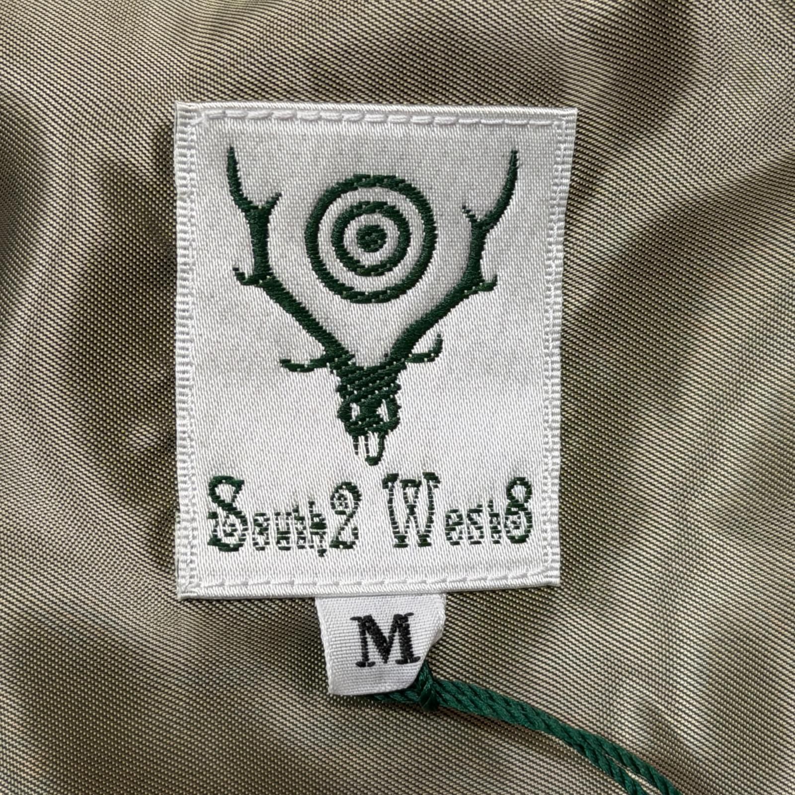 参考上代31900円 未使用 South2 West8 Pen Jacket Poly Herring bone 