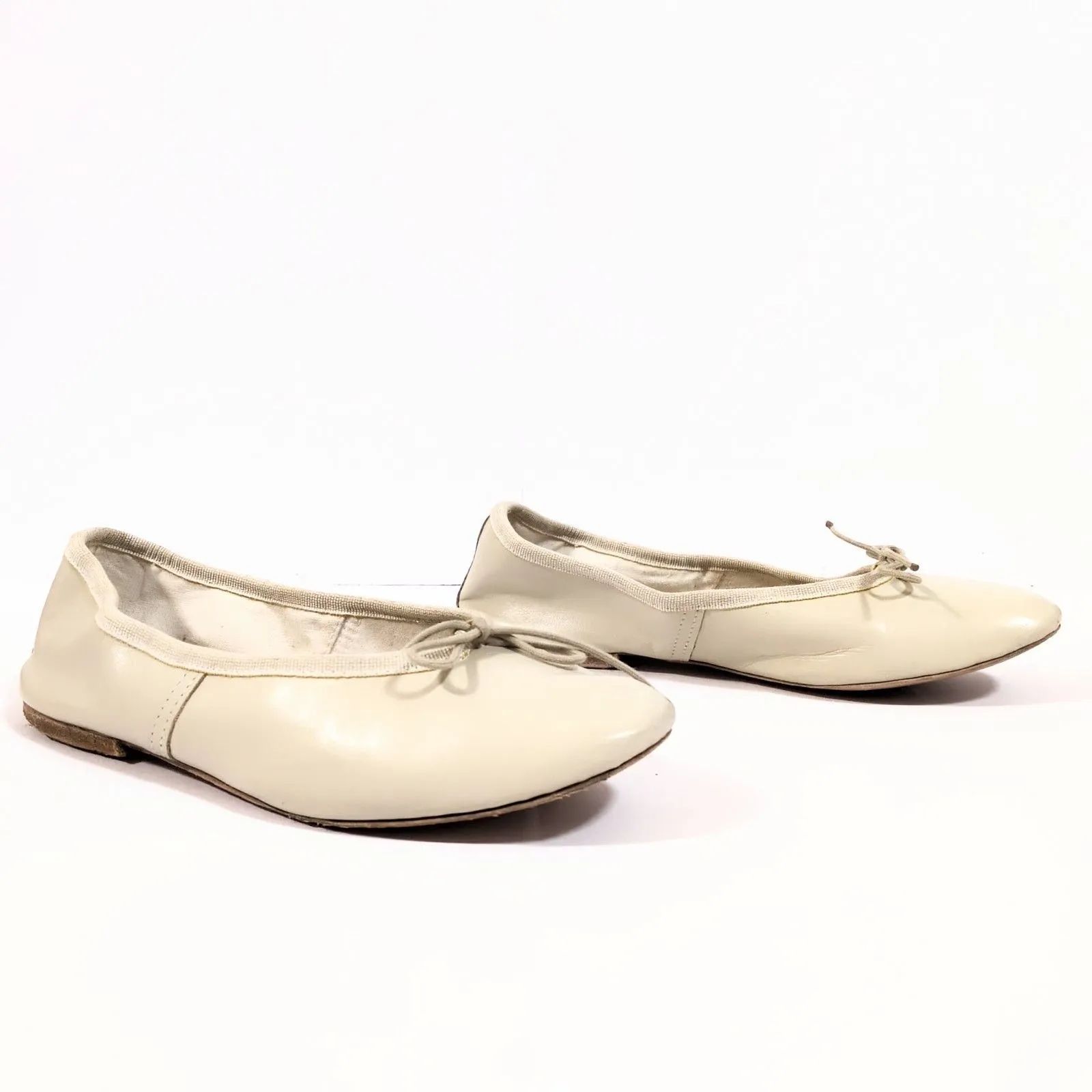 大人かわいい◎【E PORSELLI】ポルセリ バレエ シューズ フラット