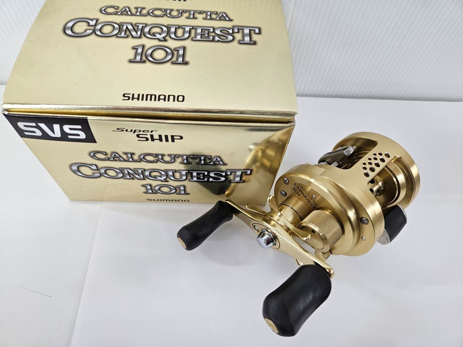 良品 SHIMANO CALUCUTTA CONQUEST 101 中古品（12）バス ロック