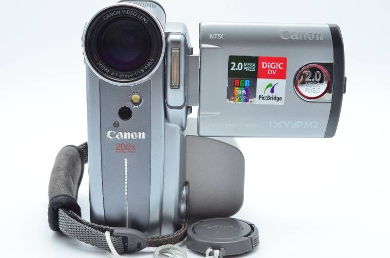 動作品】Canon キヤノン IXY DV M2 デジタルビデオカメラ MiniDV DIGIC