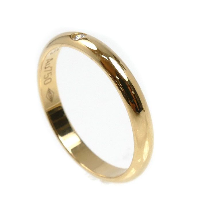 CARTIER カルティエ K18YG イエローゴールド 1895 ウェディング 1P