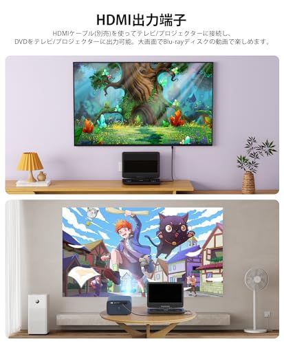 ポータブルブルーレイプレーヤー