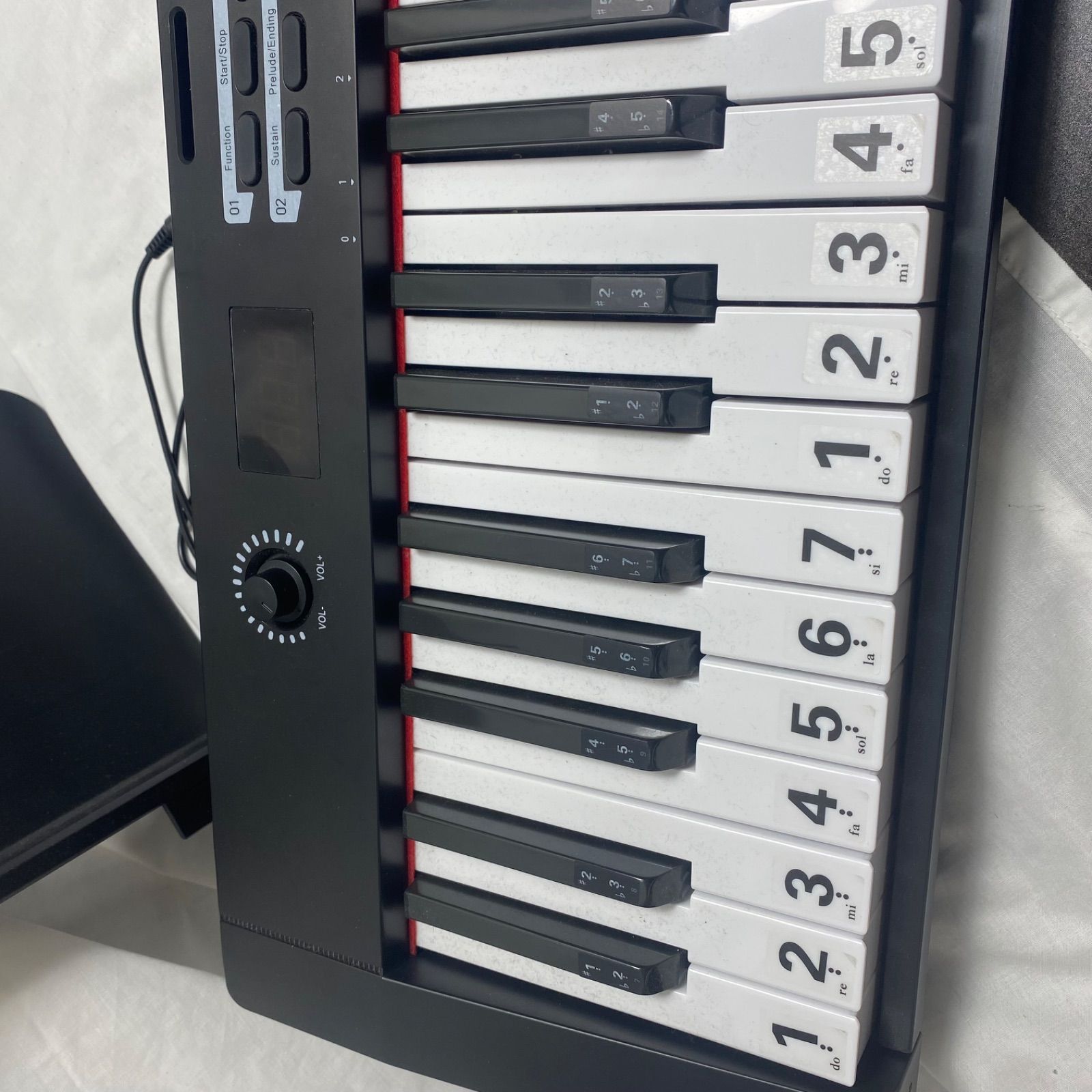 電子ピアノ オルガン TERENCE TS-02 Electronicpiano 台付き【動作確認