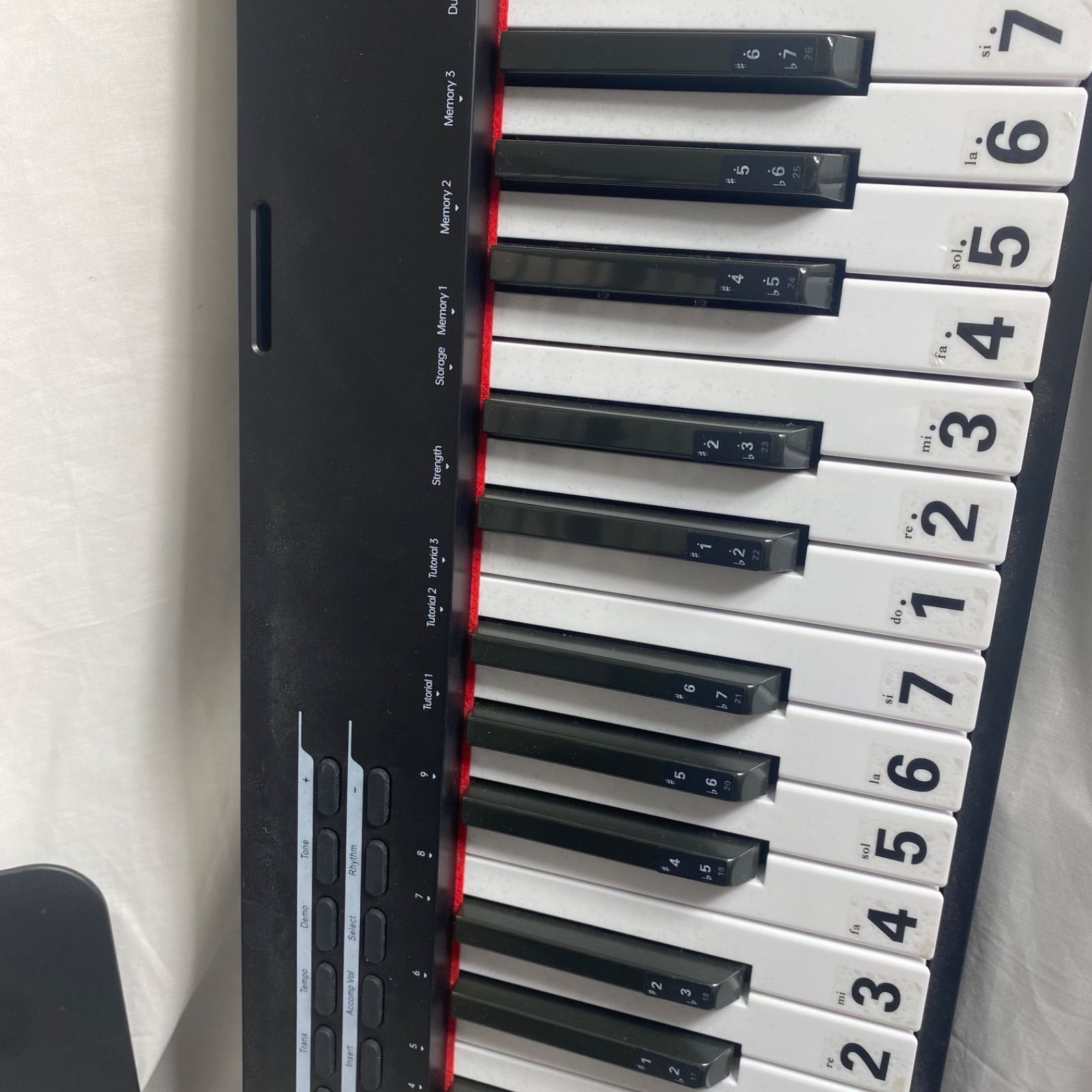 電子ピアノ オルガン TERENCE TS-02 Electronicpiano 台付き【動作確認