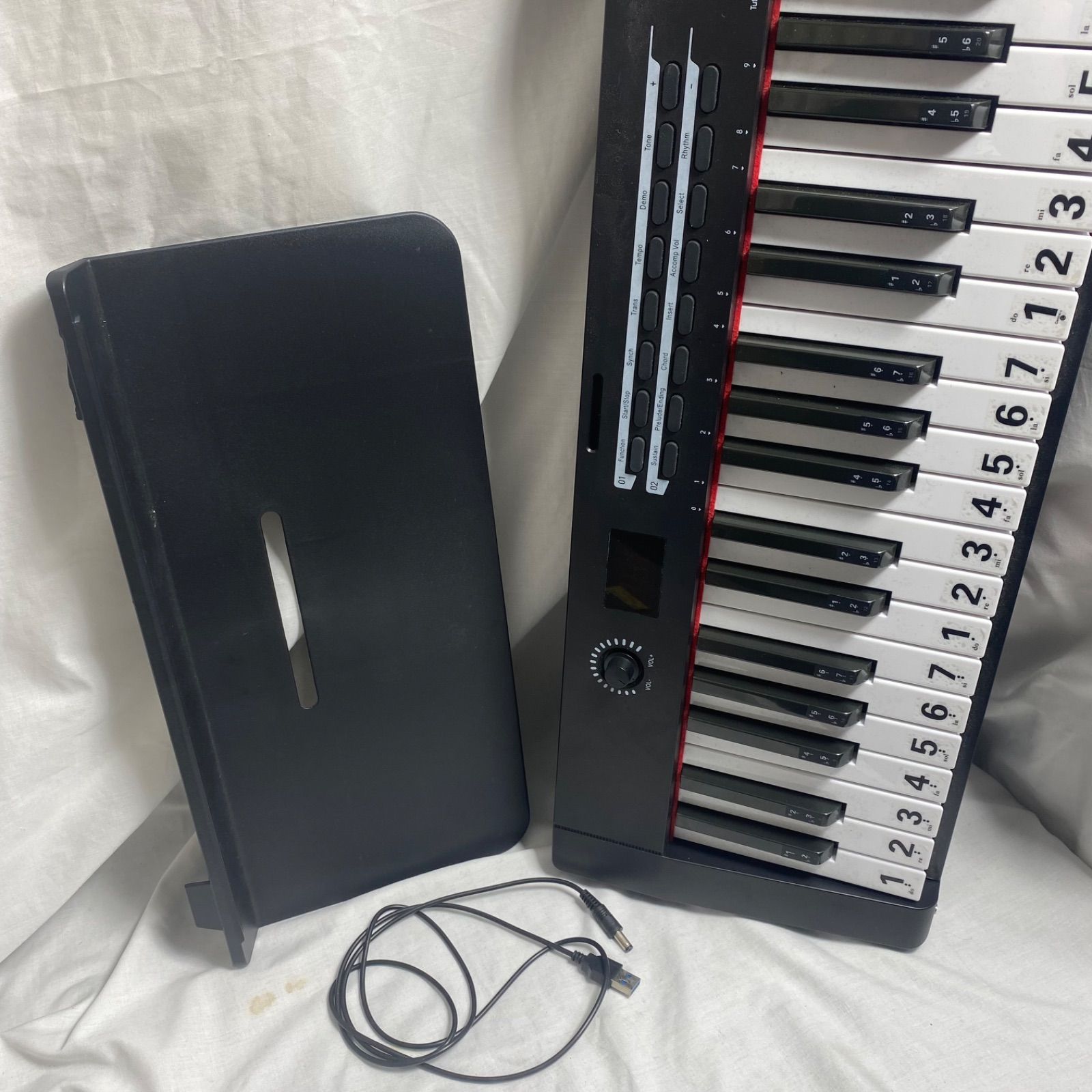電子ピアノ オルガン TERENCE TS-02 Electronicpiano 台付き【動作確認