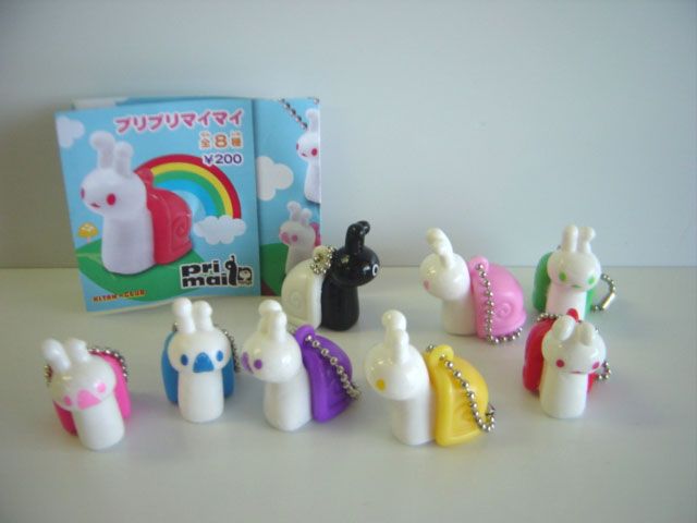 ♯Hvi 29 AOプリプリマイマイやわらかマスコット全8種