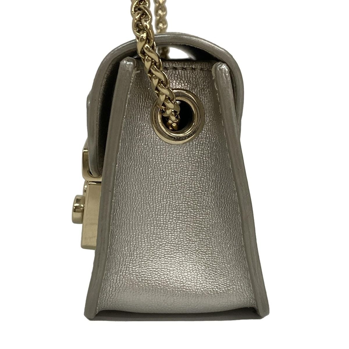 FURLA - 【美品】FURLA フルラ メトロポリス レザー ショルダーバッグ 