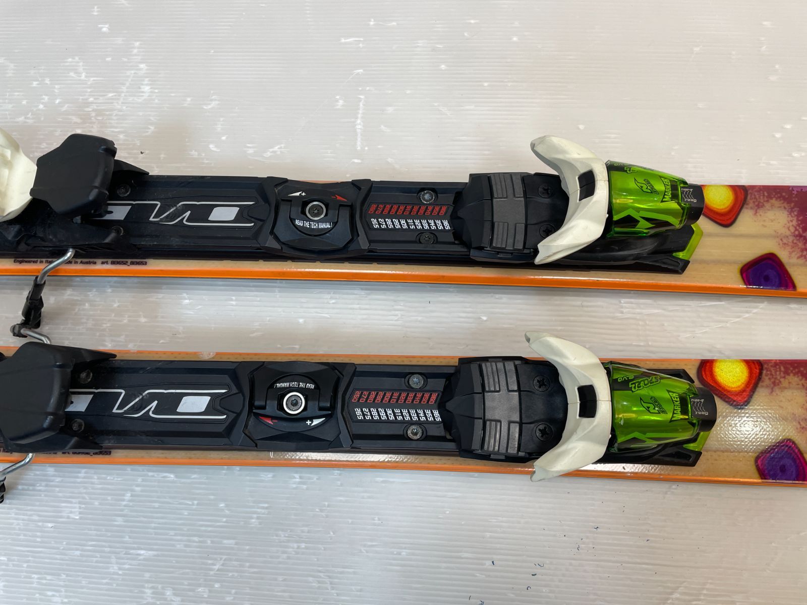 ◇メンテ済◇ ツインチップ スキー NORDICA Belle To Delle 162 cm +