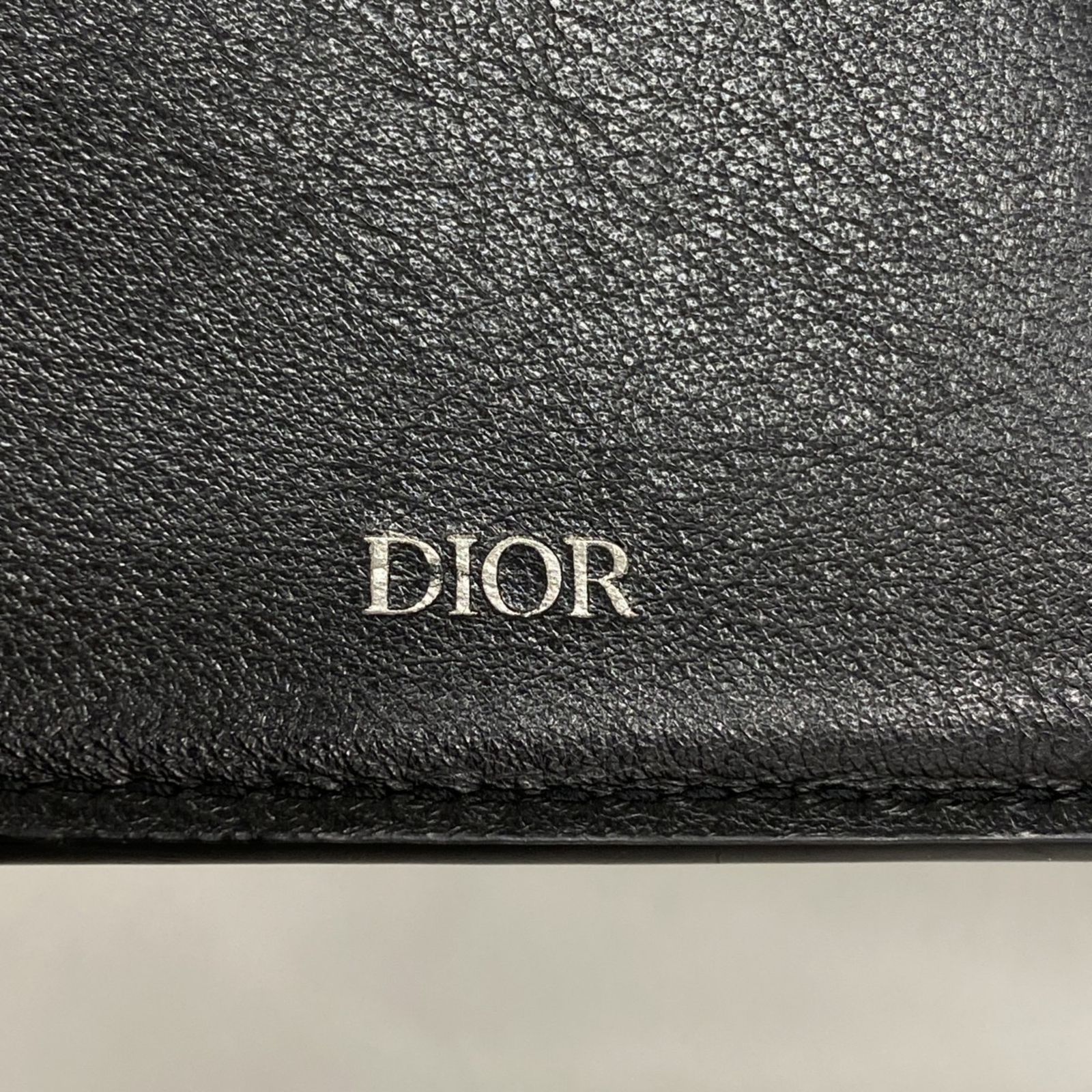 ChristianDior クリスチャンディオール レザー 長財布 ブラック Christian Dior ブラック レザー 長財布 クリスチャンディオール