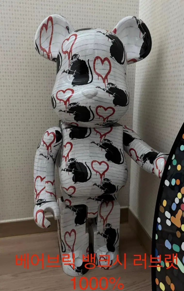 ベアブリック バンクシー ラブレッツ 1000%