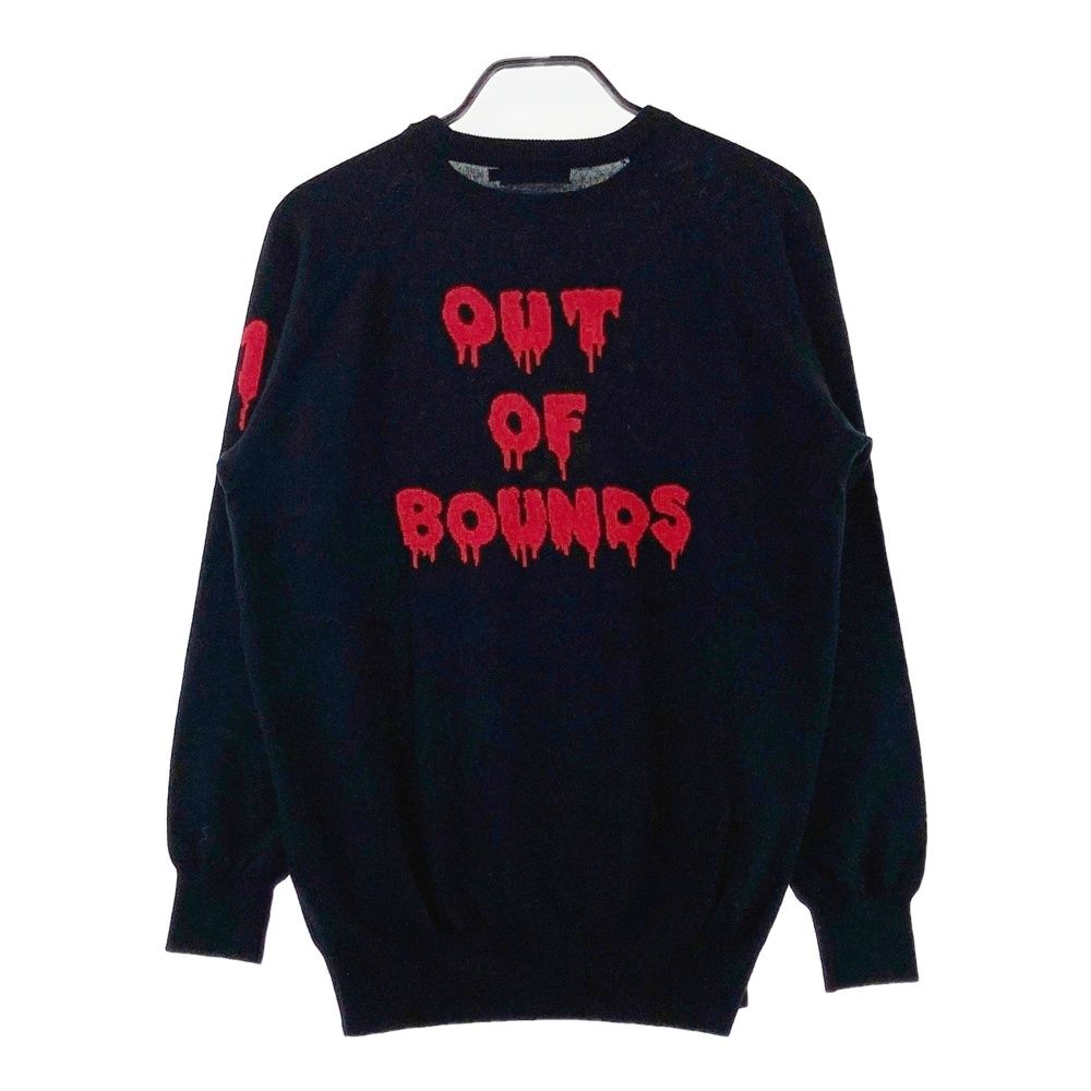 サイズ：L ROUGH&SWELL ラフアンドスウェル クルーネック 長袖ニット