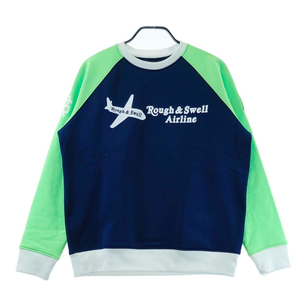サイズ：L ROUGH&SWELL ラフアンドスウェル 裏起毛 長袖スウェット
