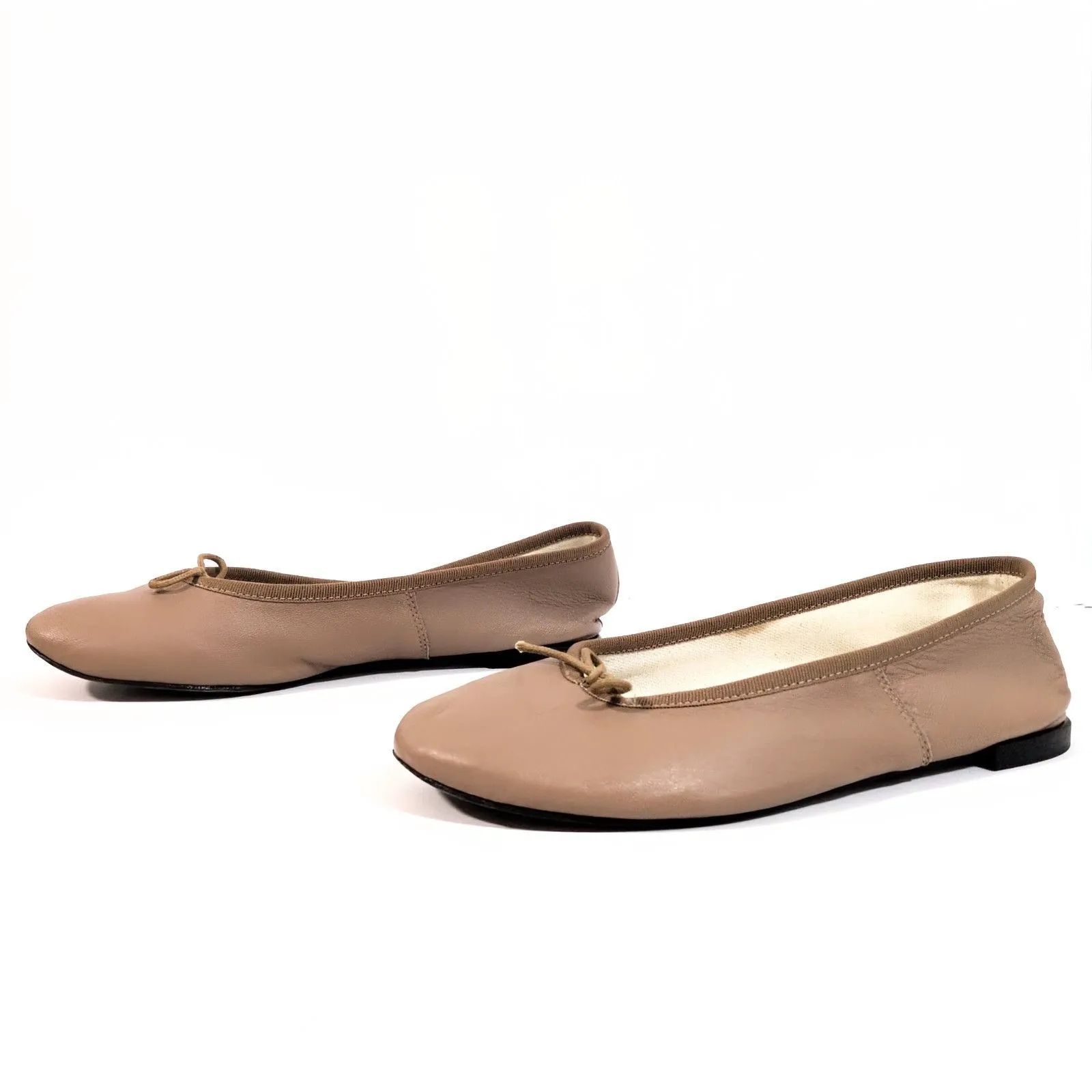 レペット　フラットシューズ　バレエシューズ　レザー　ベージュ　1990 大人かわいい◎【repetto PARIS】レペット パリス フラット バレエ