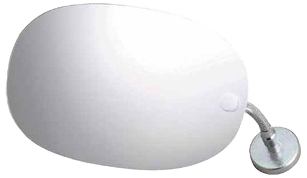 TRUSCO トラスコ オーバルミラーマグネットタイプ 幅290 mm×高さ150 mm TOM-290 M