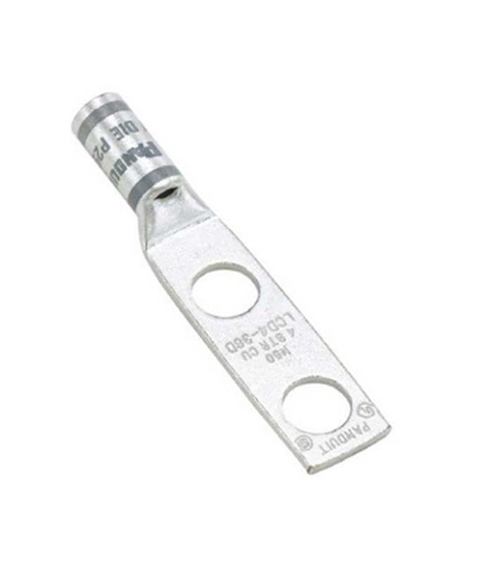 パンドウイット 銅製圧縮端子 標準バレル 2つ穴 入 LCD 6-14 B-L