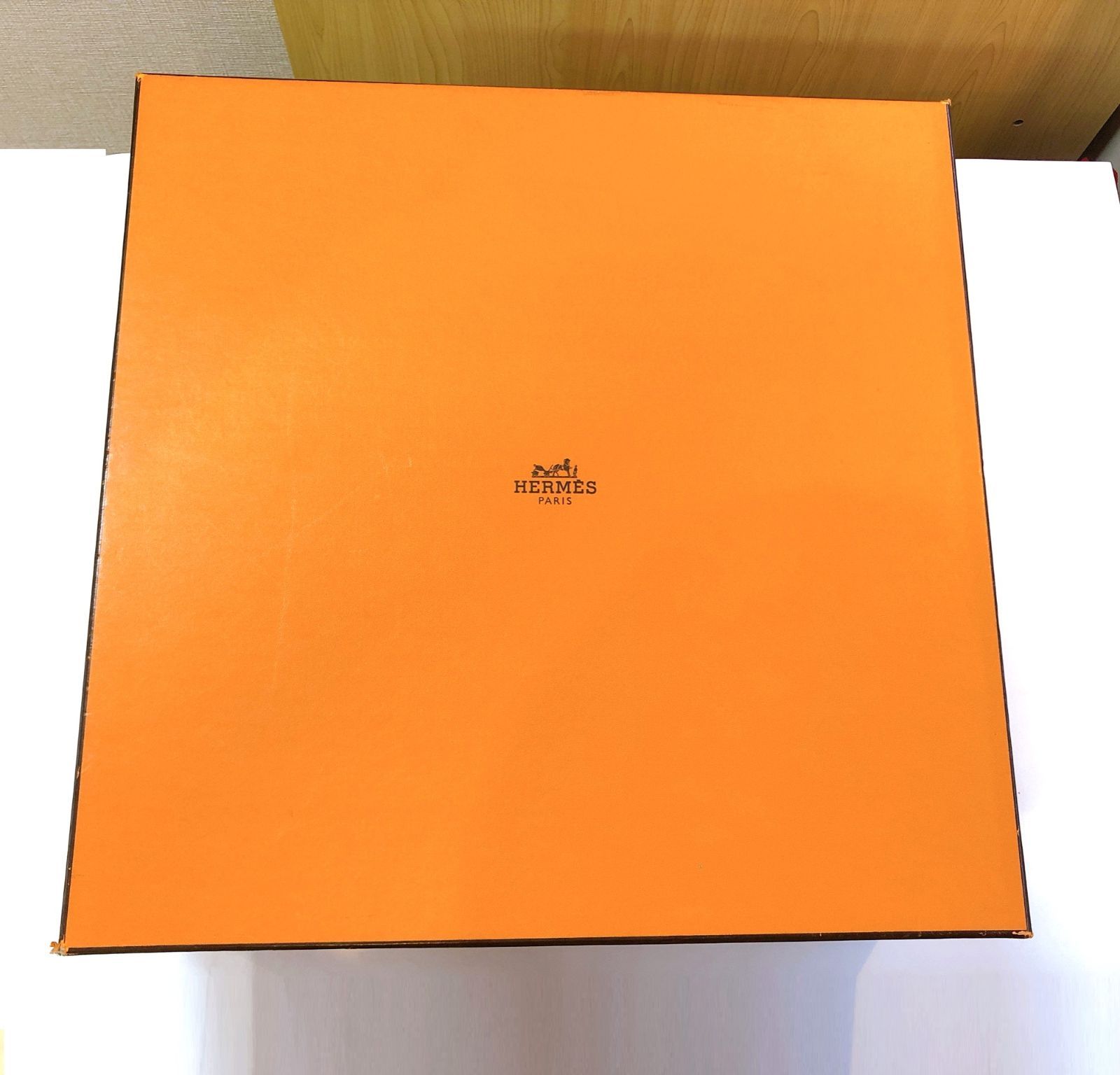 美品　HERMES　エルメス　オレンジ　空箱　ケリー・バーキン 3613】エルメス 空箱 088 バーキン ケリー ガーデンパーティ オレンジ