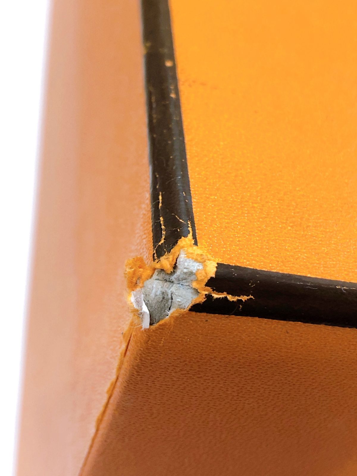 3613】エルメス 空箱 088 バーキン ケリー ガーデンパーティ オレンジ