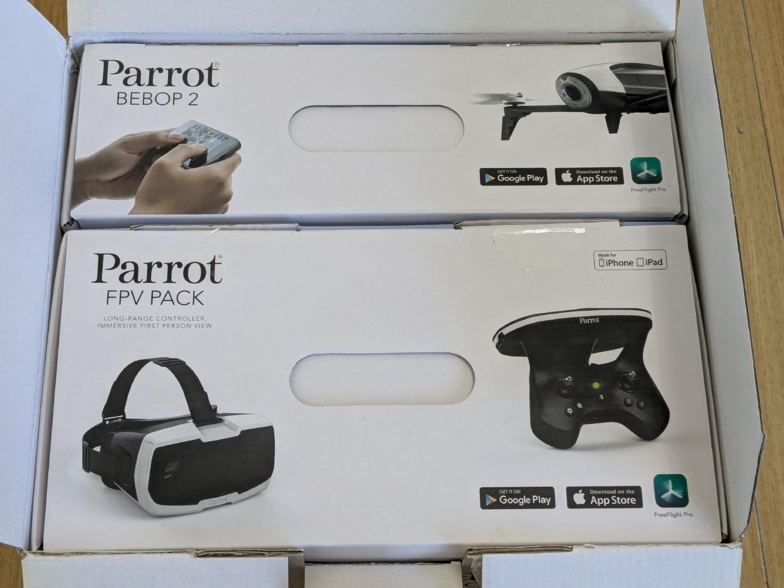 Parrot BEBOP2 FPV　中古品 Yahoo!オークション -「bebop2 fpv」の落札相場・落札価格