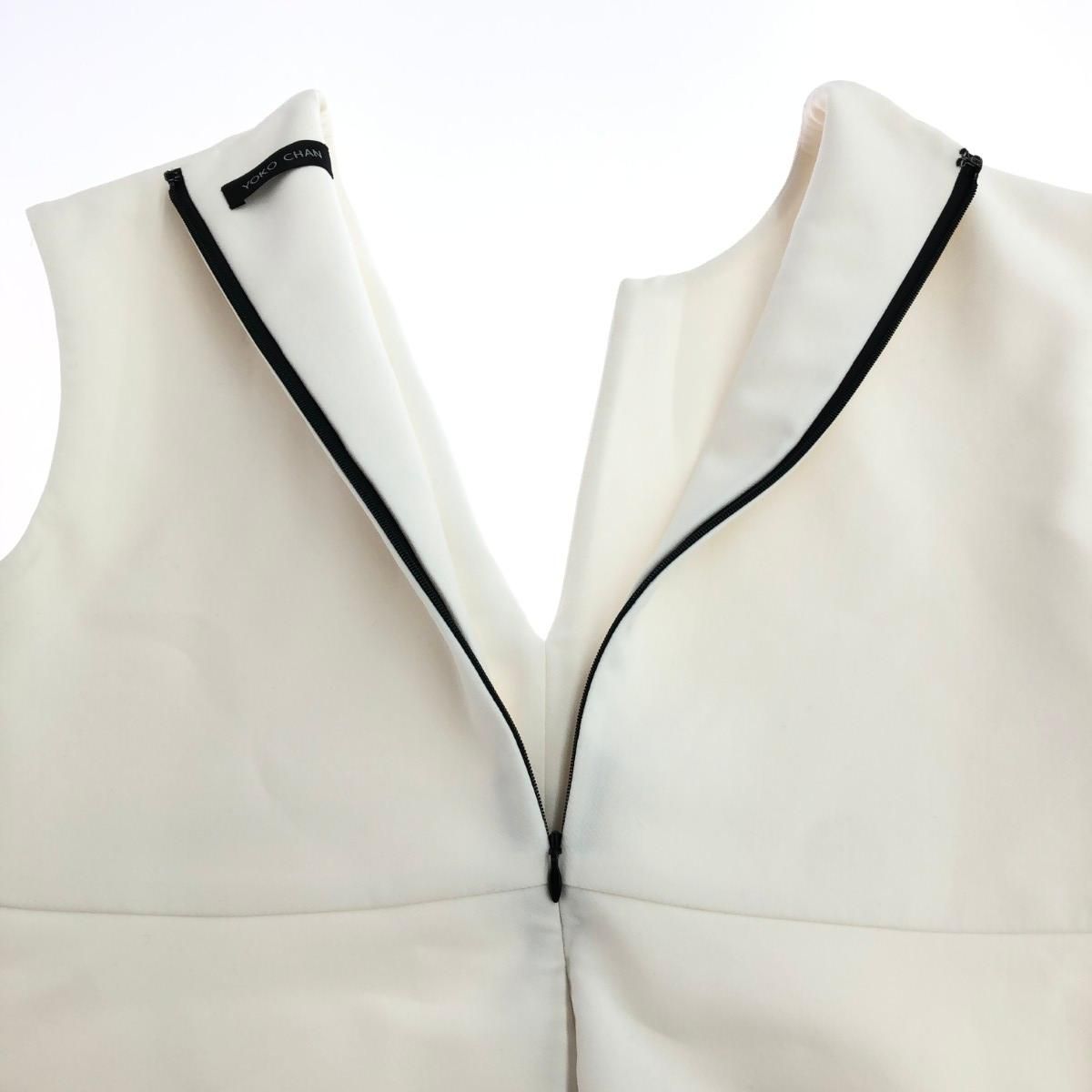 YOKOCHAN ヨーコチャン パールスリットラインブラウス サイズ:40